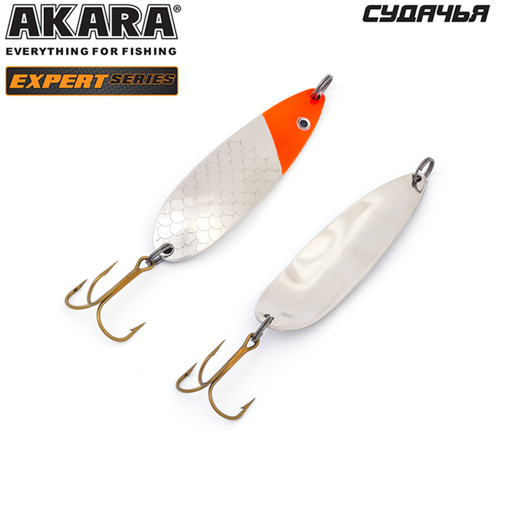 Блесна колебалка Akara Expert Судачья 60 мм 9 гр. 3/SIL