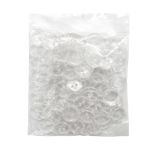 Пуговицы 2 прокола 24L=15 мм, (сlearclear (прозрачный)), CX-K-22, 144 шт