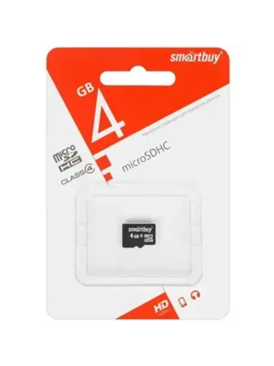 Карта памяти SB4GBSDCL4-00 microSDHC 4 ГБ