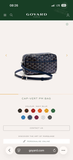Сумка через плечо Goyard Car-Vert PM