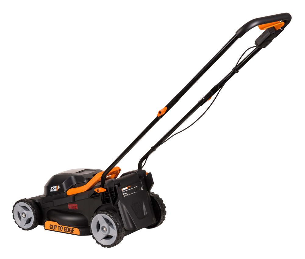 Аккумуляторная газонокосилка WORX WG730E