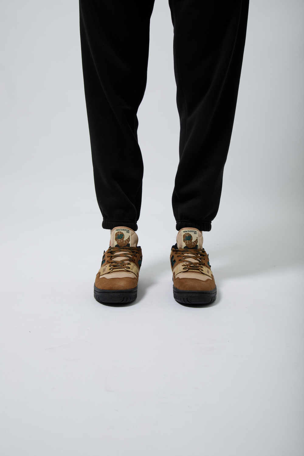 Кросс New Balance550 на меху (корич.)
