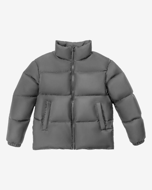 Пуховик AW25 серый - фото 1
