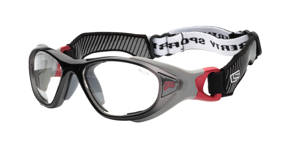 Спортивные очки с диоптриями Rec Specs / Helmet Spex / Charcoal Fade / подростковые старше 10 лет