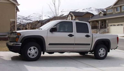 Порог Chevrolet Colorado, GMC Canyon 2003-2012 (1мм)