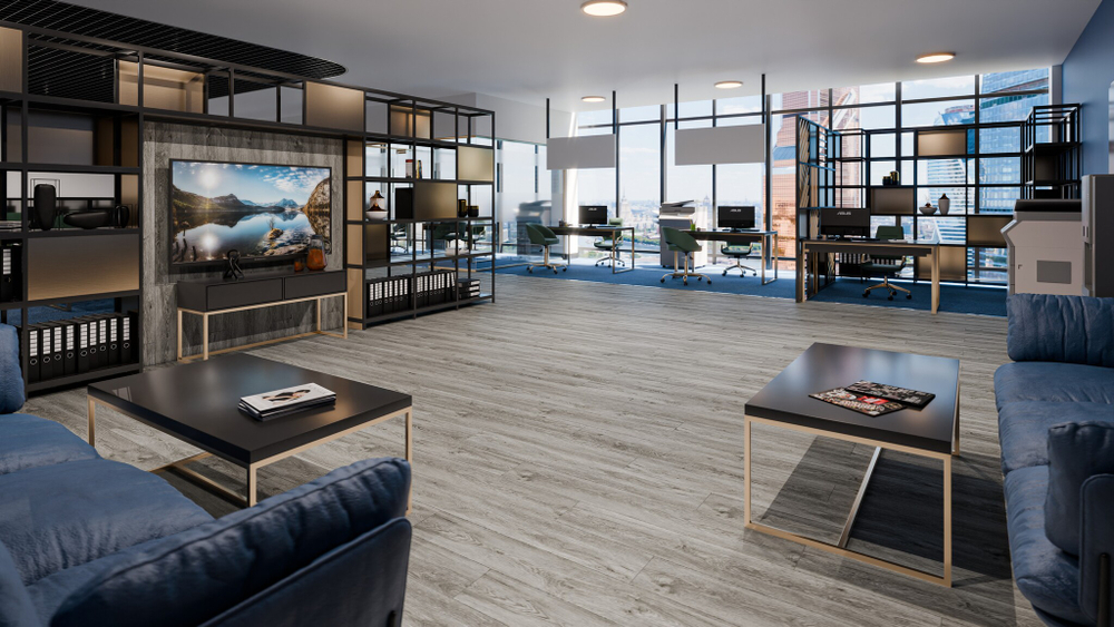 LVT-плитка Damy Floor SL3683-6 — LVT Дуб Английский/English Oak