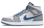Air Jordan 1 Mid 'Cement Grey True Blue'