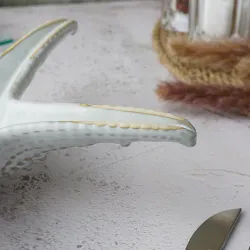 Блюдо для подачи 24 см h6 см для закусок Звезда Gray Starfish Frutti di Mare P.L. [1]