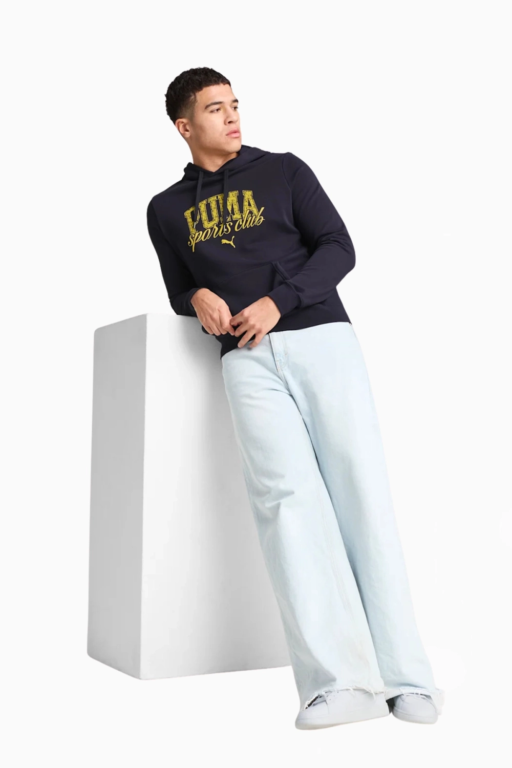 Кофта Puma Classics Terry - темно-синий