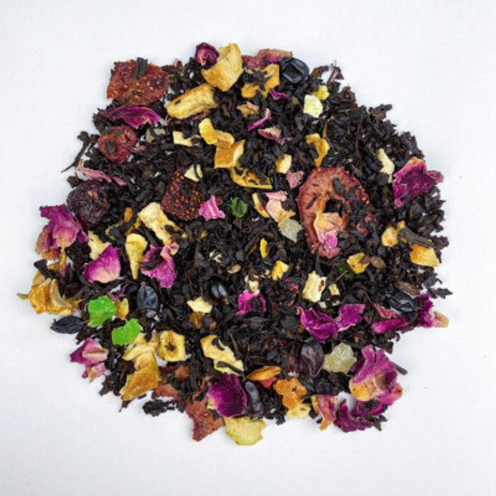 Черный чай BERRY-TEA "Мармеладное ассорти" | 18гр под стакан | Эконом
