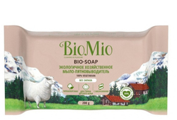BioMio Хозяйственное мыло, Без запаха, 200г., блок 16шт., БиоМио