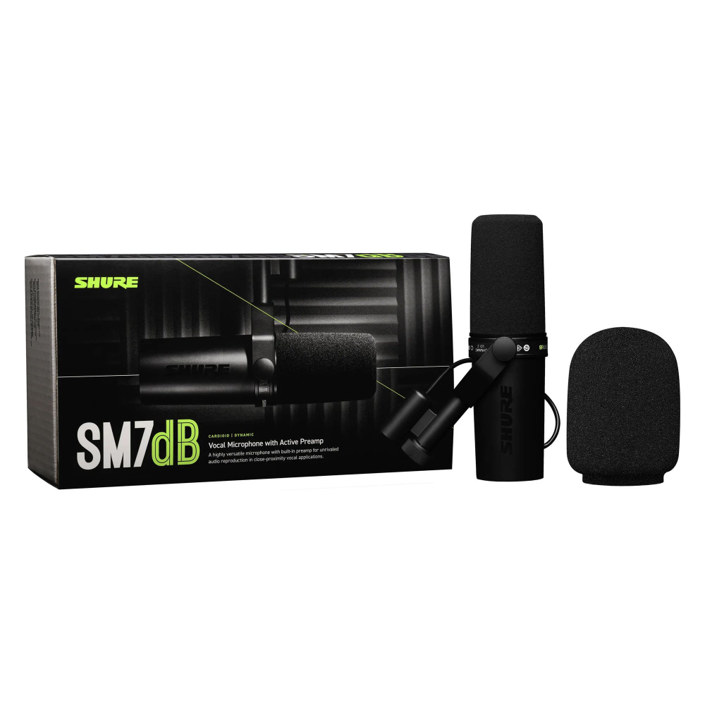 Микрофон Shure SM7DB, черный