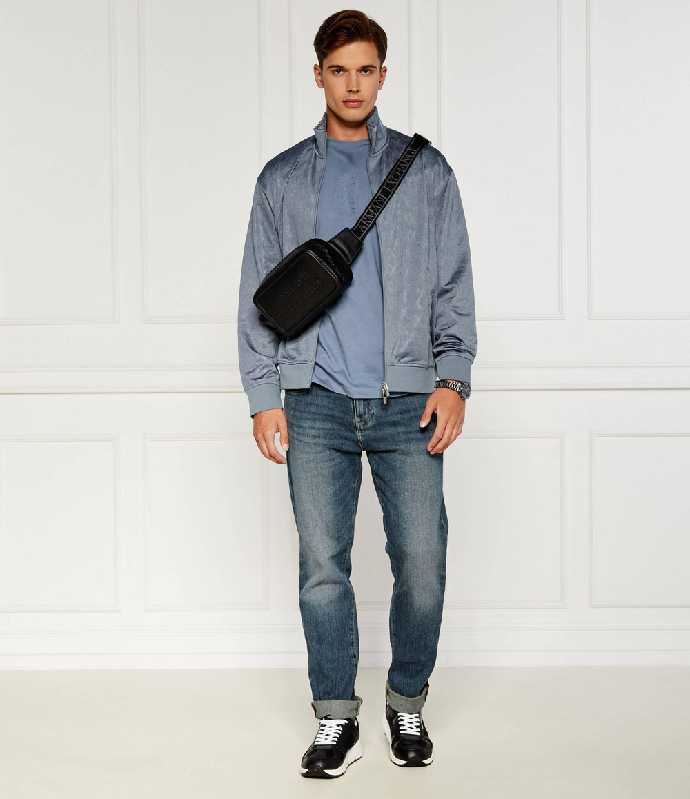Футболка Armani Exchange - голубой(6DZTLE ZJ9JZ)