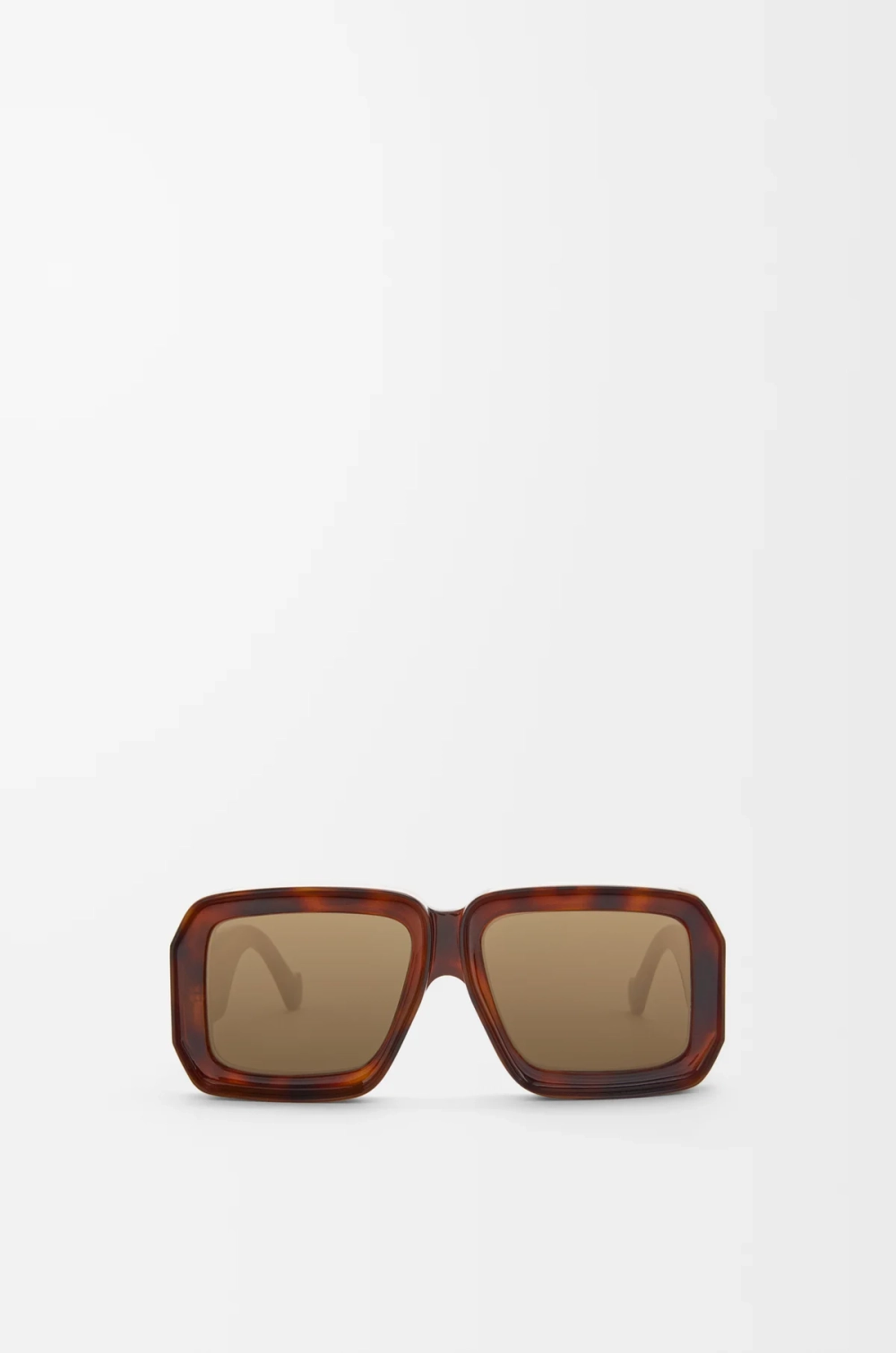 Loewe Солнцезащитные очки в форме маски, гавана
