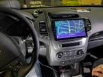 Магнитола для KIA Sorento 2 XM 2012-2020 c экраном климата снизу (рамка-накладка) - Parafar PF224LUX1XHD на Android 13, CarPlay, 4G SIM-слот