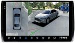 Магнитола для Skoda Kodiaq, Karoq (рамка под 10") - Teyes CC3-2K-360 на Android 10, Быстрая, 2K QLED, CarPlay, 4G SIM-слот, 4 камеры в комплекте