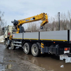 Аренда автомобилей с КМУ от 8 до 15 тонн в Красноярске