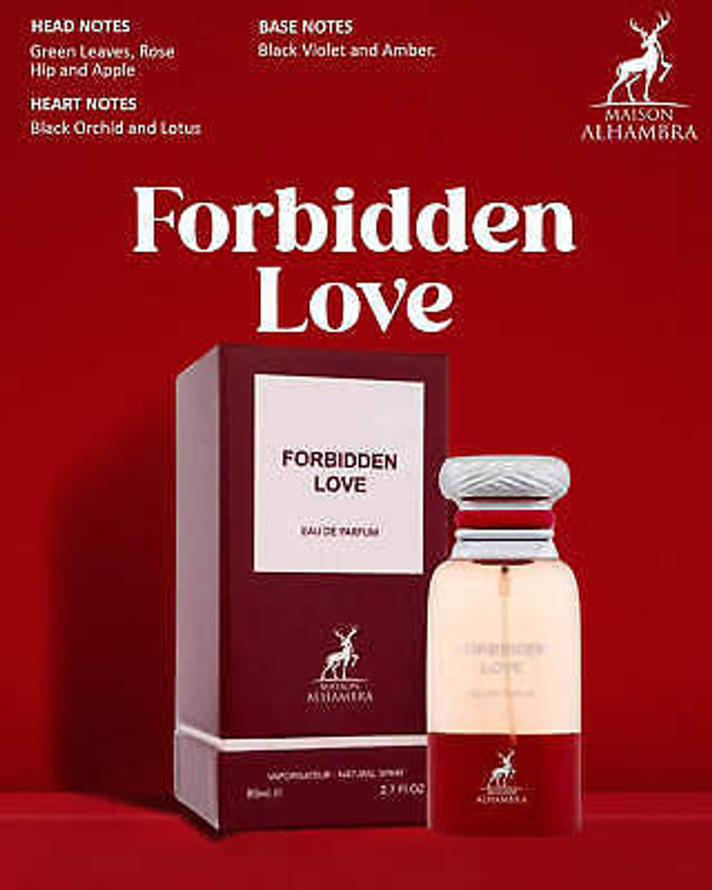 Maison Alhambra Forbidden Love EDP