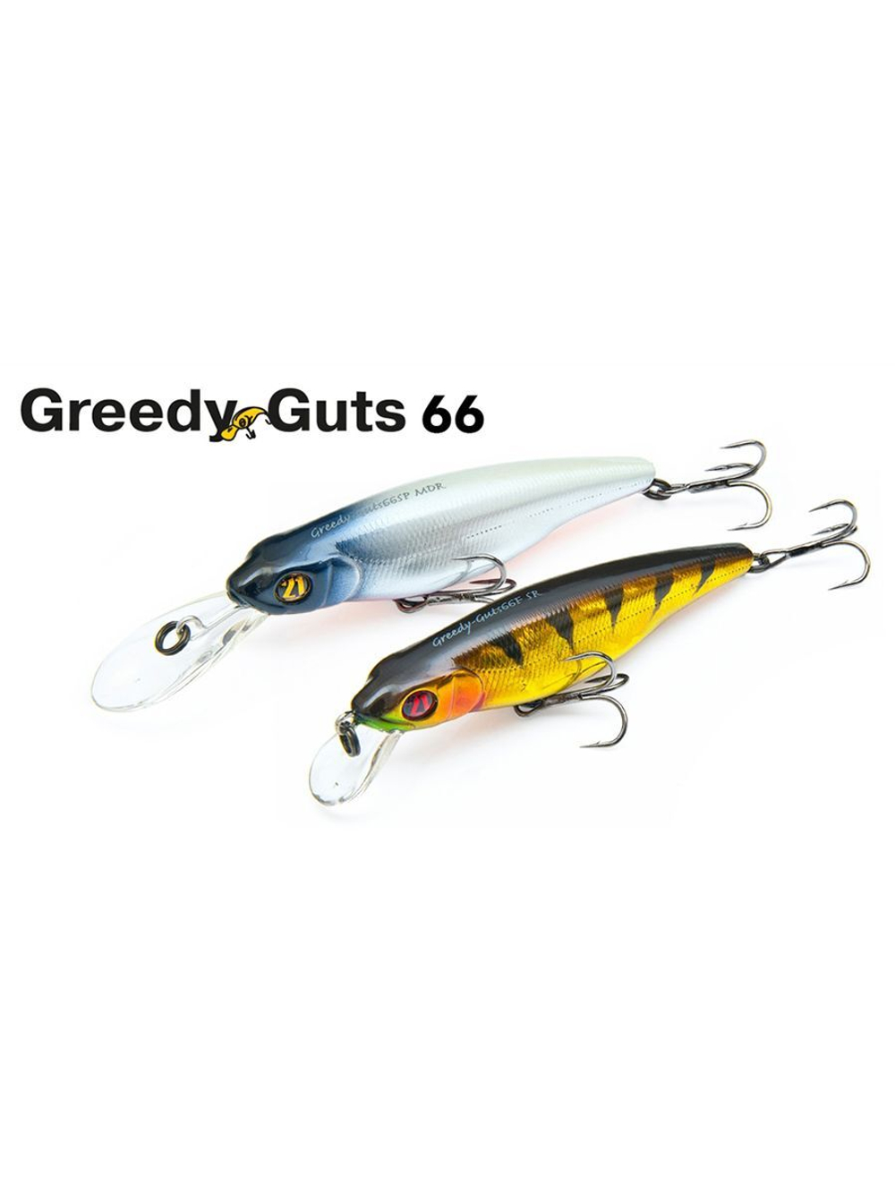 Воблер для рыбалки Pontoon21 Greedy-Guts 66SP-MDR, 66мм, 7,2 гр., 1.5-2.0 м., цвет 451
