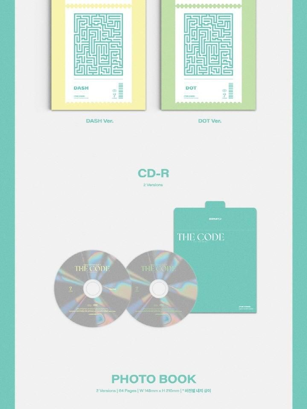 Альбом Ciipher - THE CODE 3rd Mini Album RANDOM Version
