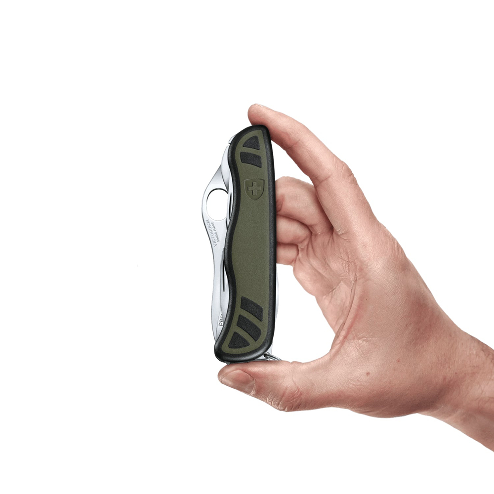 Нож многофункциональный Victorinox Swiss Soldier's Knife 08 Green/Black