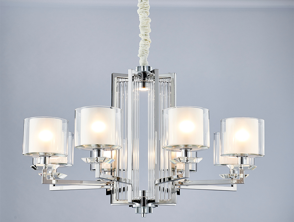 Подвесная люстра Newport ALEXANDRA 4408+1/C chrome, М0058550
