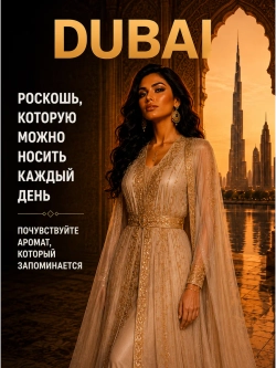 Духи женские стойкие Dubai арабские со шлейфом (10 мл.)