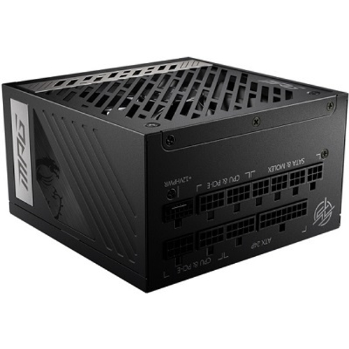 Блок питания MSI 750W MPG A750G PCIE5, модульный, 16 Pin PCIe Gen 5.0, 80 PLUS Gold (306-7ZP7A11-CE0)