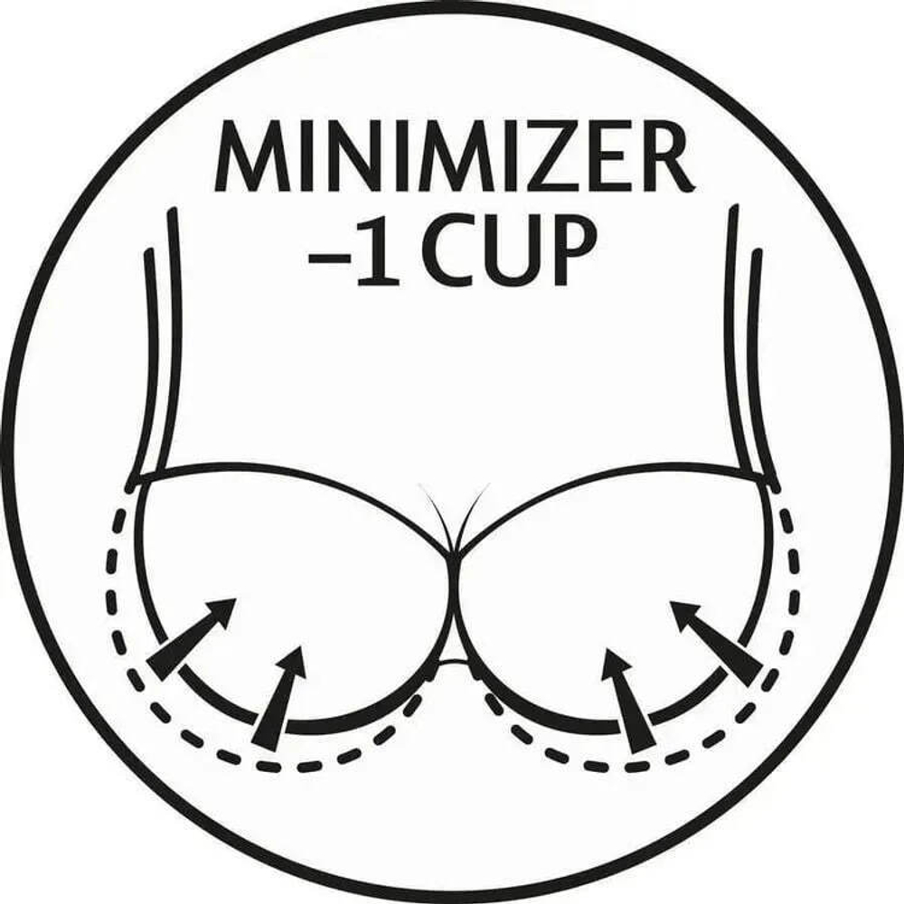 Бюстгальтер Минимайзер Triumph Essential Minimizer W черн