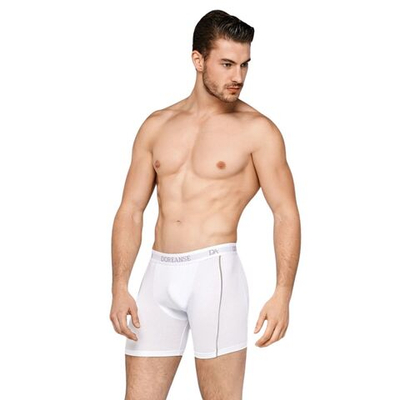 Удлиненные трусы-боксеры +size Doreanse Elegant (Размер: 5X) (Цвет: белый)