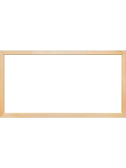 Деревянная рама 45x100 для картин на подрамнике сеч. 40x18