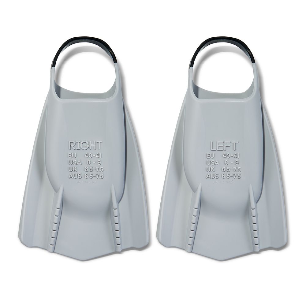 Ласты для бассейна профессиональные TORRES F03, SWF032402GR, р.EU 40-41 (M), серо-черный