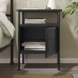 IKEA GRÅFJÄLLET  (ИКЕА ГРОФЙЭЛЛЕТ)  -  Прикроватный столик - антрацит 45х36х59 см