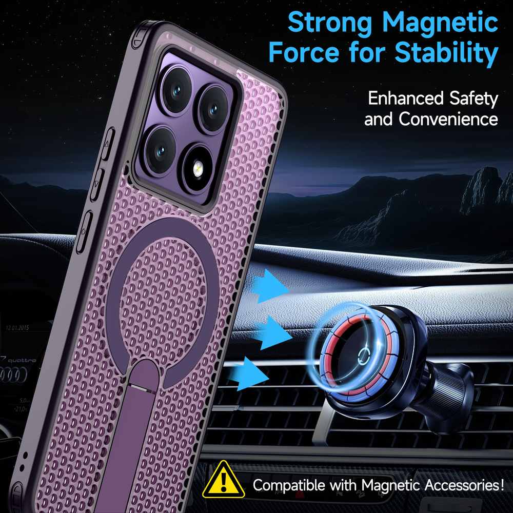 Прозрачный чехол Mesh Pro Magnetic Case для Xiaomi 14T Pro