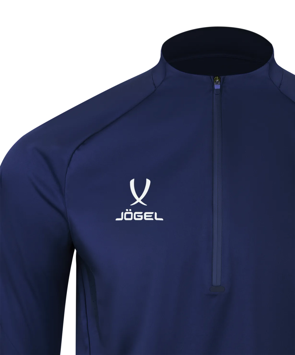 Джемпер ветрозащитный JÖGEL PREMIER PerFormPROOF 1/4 Zip Wind Top, темно-синий