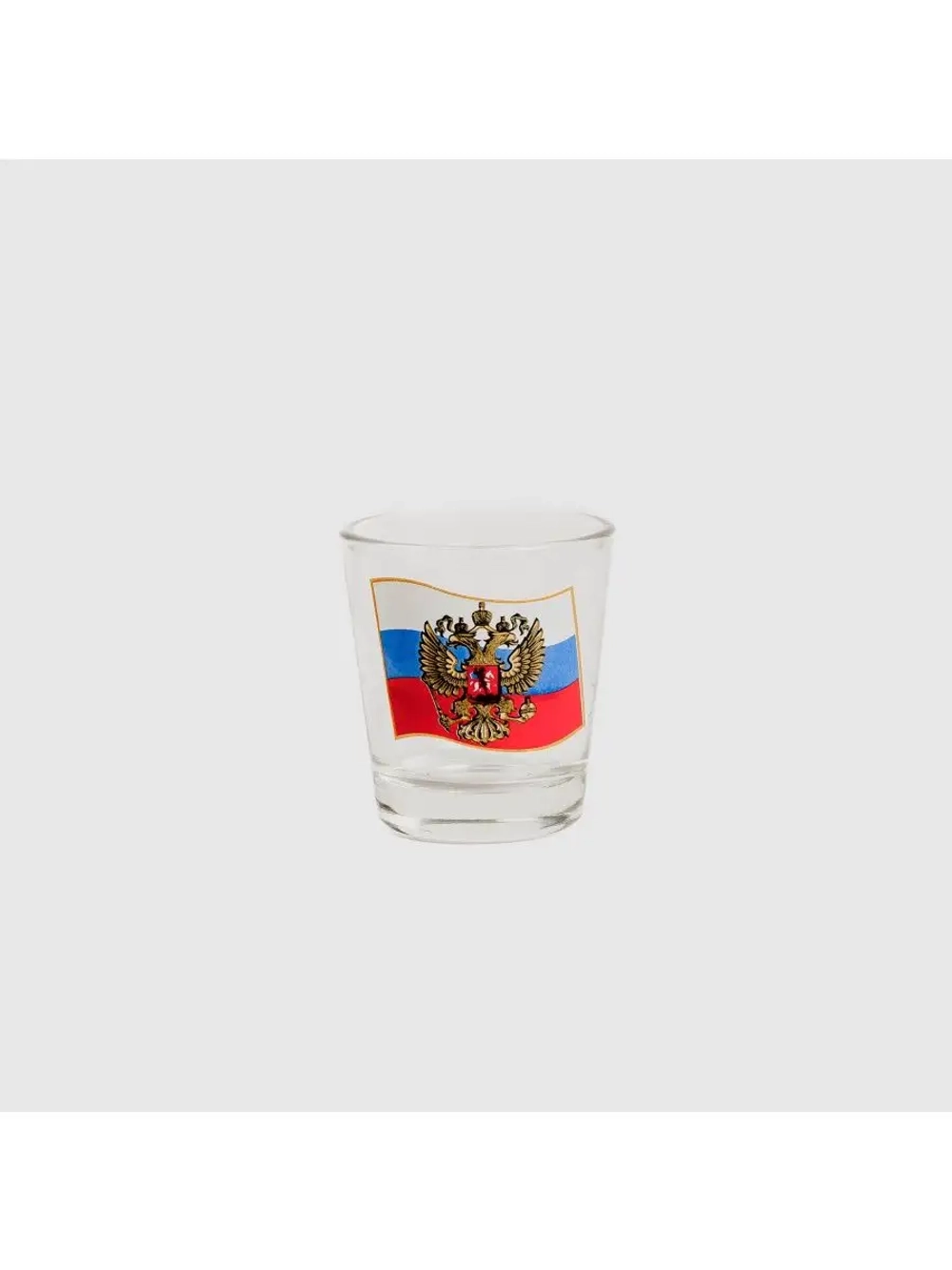 Рюмка стеклянная "Россия" 1 шт 50 мл