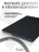 Чехол Gurdini для Macbook Pro 16.2" 2021 накладка пластик матовый Black