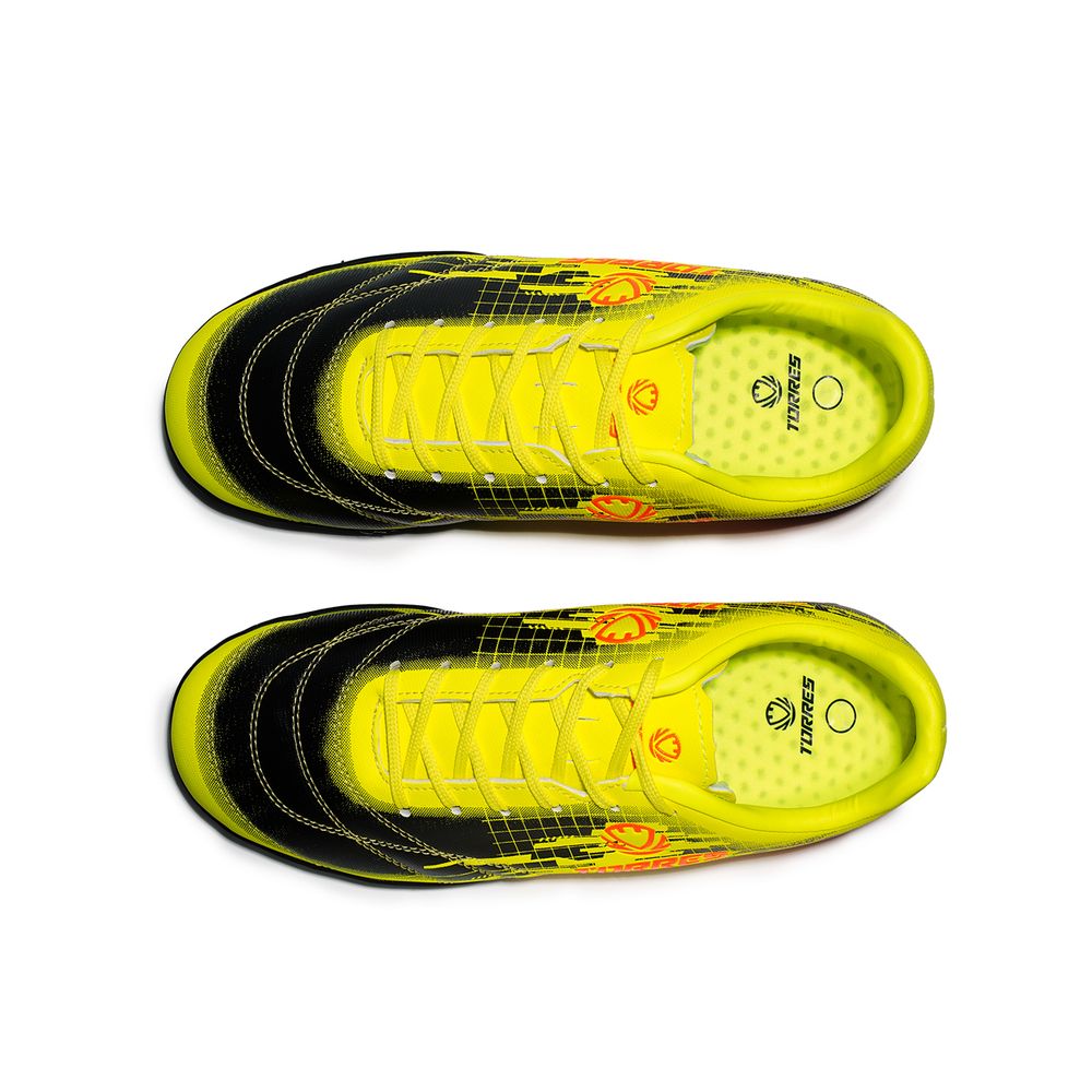 Бутсы футб.(многошиповки) TORRES COPA KID дет. TS234238-614-31, р.31, резина,ПУ,текстиль,чёрно-жёлт.