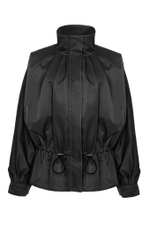 “Air jacket” Ветровка с драпировкой на молнии.
