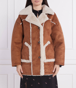 дубленка althea Pepe Jeans London - коричневый(PL402080)