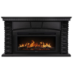 Каминокомплект: Очаг Electrolux EFP/P-3620LS, портал Porto 42/40/36 камень чер. шп. венге