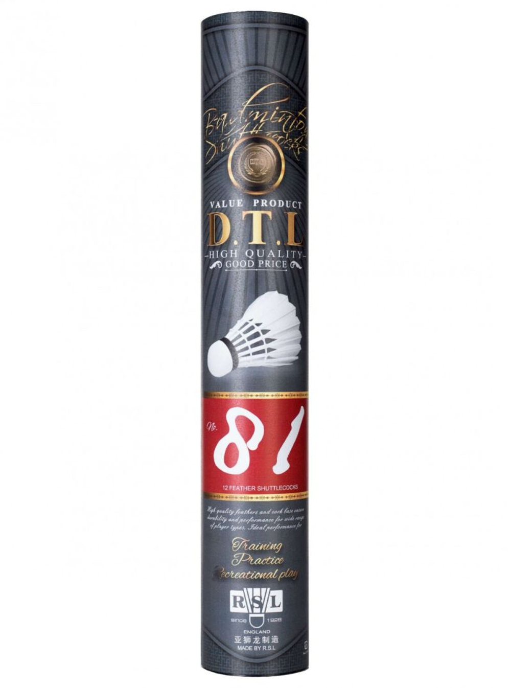 Воланы для бадминтона RSL DTL 81 (12P)