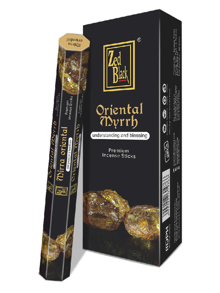 Zed Black Spanish Series Oriental Myrrh шестигранник Благовоние Восточная Мирра