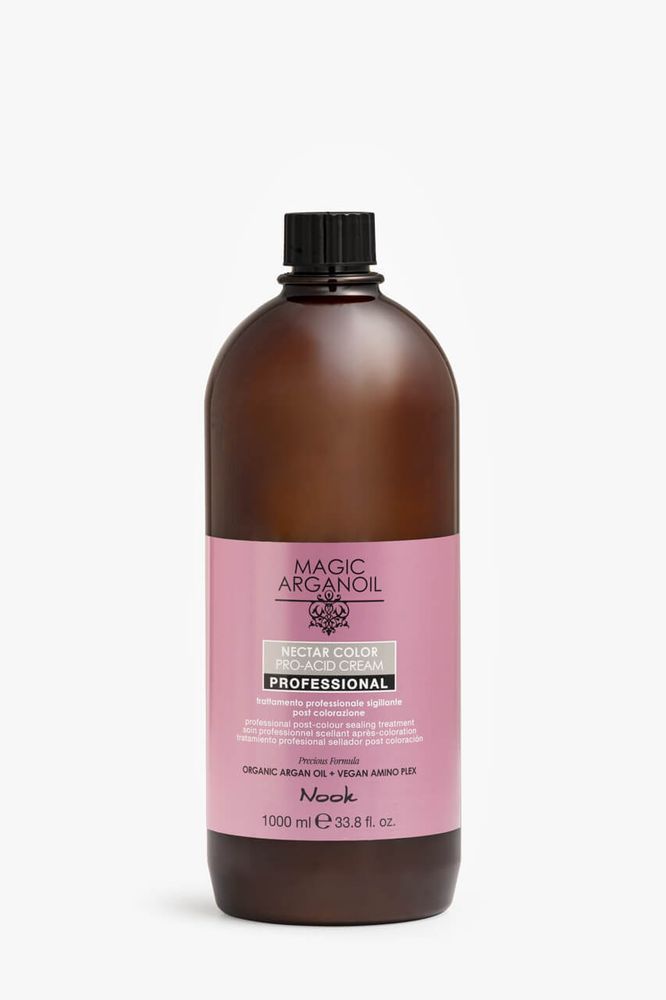 Nook Профессиональный крем-уход после окрашивания для пористых волос - NECTAR COLOR PRO-ACID CREAM,1000 мл