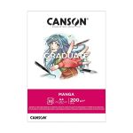 Альбом для маркеров Graduate Manga 200 г/м², 30 л. A4 21х29.7 см, Canson C31250P030
