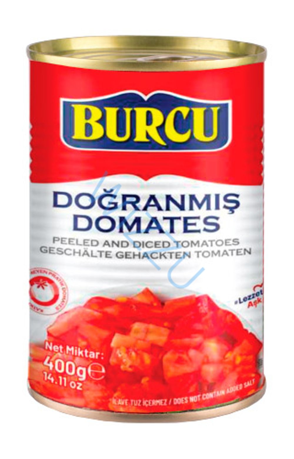 Измельченные томаты TM "BURCU" 400г ж/б 1*24