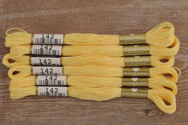 Мулине Lecien Cosmo, цв. 0142 / 6 мот. по 8 метров, в 6 сложений