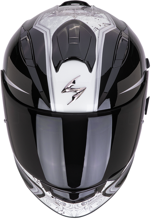 Купить Мотошлем Интеграл Scorpion EXO EXO-491 Run / Черно-фиолетовый
