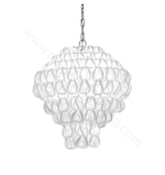 Pendant design lamp Giogali SP 80 A by Vistosi (Clear)