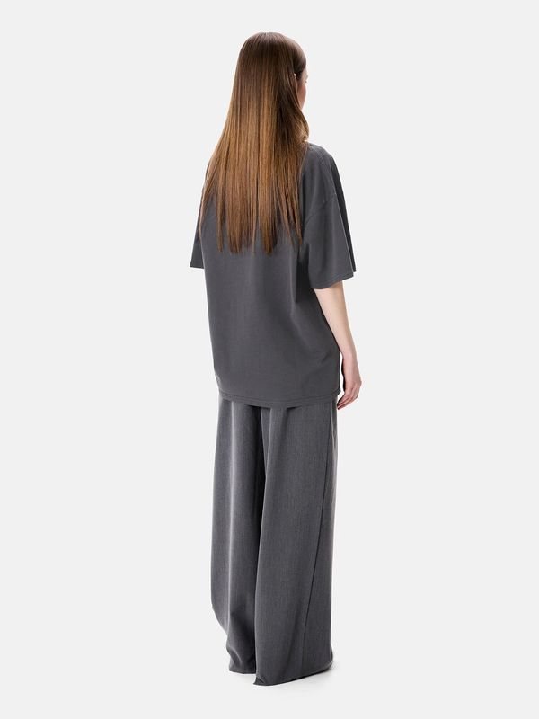 Футболка Garment Dyed графитовая - фото 6